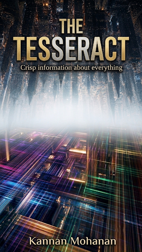 The Tesseract by Kannan Mohanan, book cover